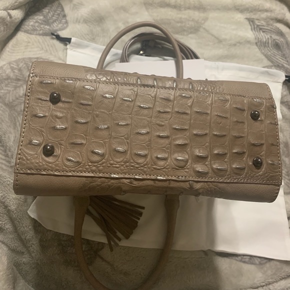 SOLD!! NWT Brahmin Leather Satchel - Picture 7 of 10